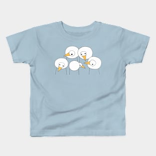 funny birds Kids T-Shirt